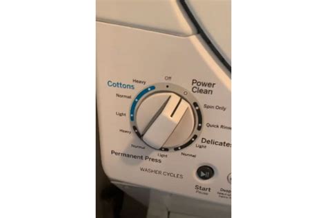 Ge stackable washer dryer reset codes. To clear error codes from the control memory; rotate the washer knob to position 4 and press and hold button. The indicators will ﬂ ash during this process. Release the button … 