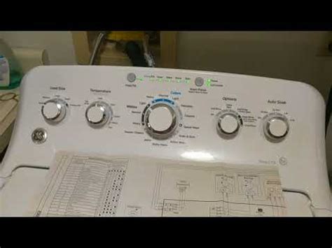 Ge washer reset top load. GE washer cycle highlights. In this video I run this top load GE washer in all of the different cycles with the lid open so we can see what it looks like ins... 