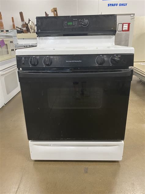 Ranges. Gas Ranges. GE® 30" Free-Standing XL44™ Standard Clean Gas Range. Model #: JGBS20BEAAD. 4.5. (10) Write a review. 1/1. $409.00. Rebates & Offers. Color: Almond. Dimensions: 46 1/2 H x 30 W x 29 D. More Features. No Sellers Found. For personalized shopping help, call us at 1-800-430 … See more. 