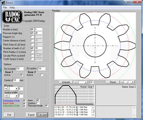 Gear Template Generator Download