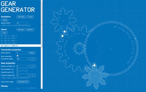 Gear Template Generator Program