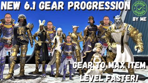 Gear progression ff14. The gear from Grenoldt in the Tempest (i430). The first-stage relic weapon (i485). Transitional gear: Don't deliberately farm full sets of any of this, but just grab whatever you can to climb your average ilvl until you qualify for later duties. All the dungeon sets (i430-485). The old market board sets (i450, i480). 