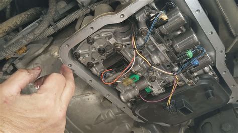 Gearbox solenoid replacement. Locate the solenoid you need to replace using the color-coded wires for assistance. Make sure the color-coded wires match the color on the replacement solenoid you purchased. Inspect the … 