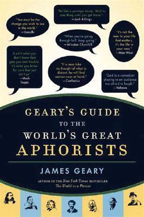 Gearys guide to the worlds great aphorists by james geary. - Sears craftsman pressure washer owners manual.