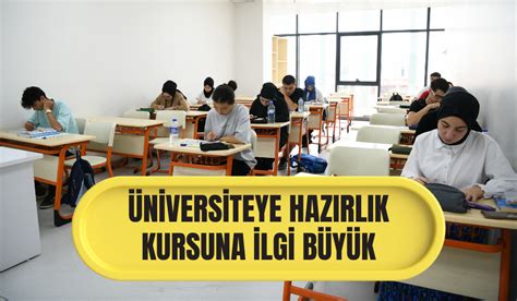Gebze üniversiteye hazırlık kursları