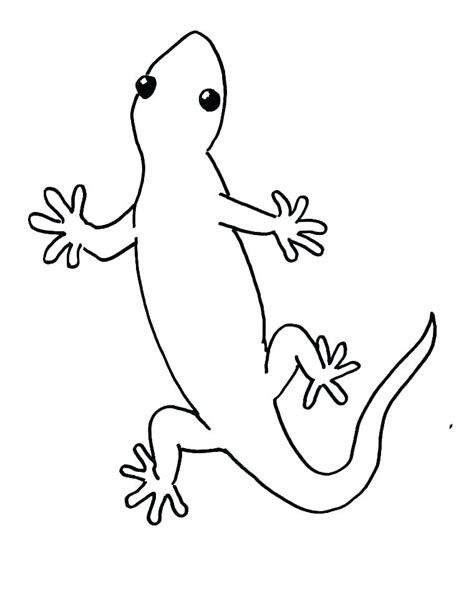 Gecko Coloring Pages Best Coloring Pages For Kids