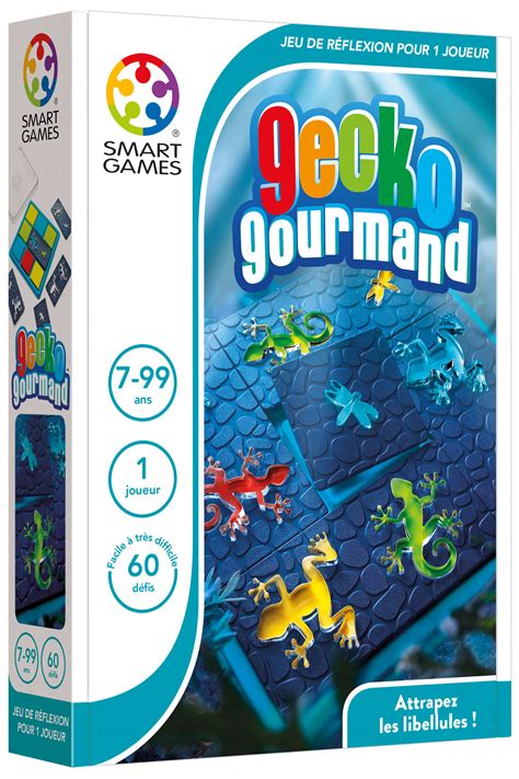 Gecko Gourmand (Colour Catch) - Smart Games - BCD JEUX