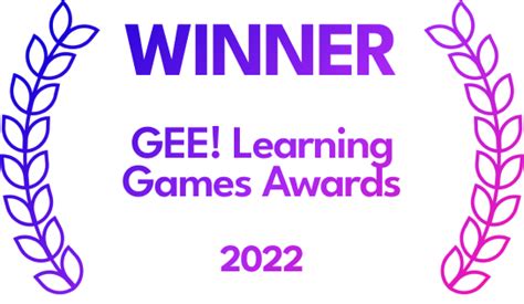 Gee Learning Games Award