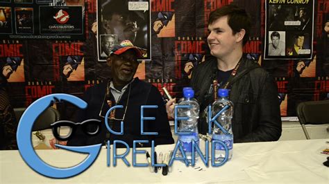 Geek Ireland Meets Al Matthews at Dublin Comic Con 2014 YouTube