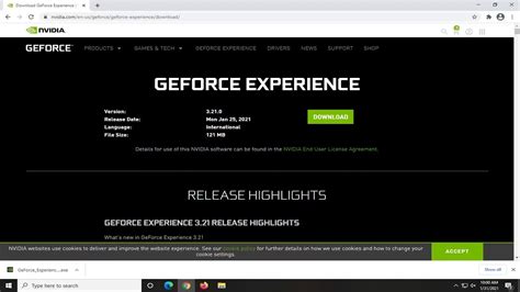 Geforce experience not working after update. .  <a href=http://contratos...