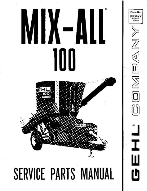 Gehl 100 mix all parts manual. - Manuale di hp laserjet 5 c3916a.