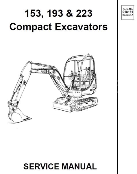 Gehl 193 223 compact excavators parts manual. - 1996 cadillac deville service repair manual software.