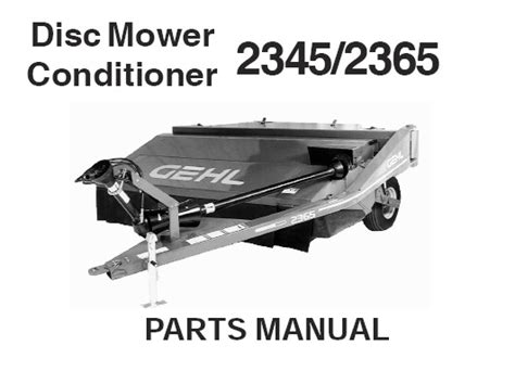 Gehl 2345 2365 disc mower conditioner parts manual. - Observaciones sobre el caribe hablado en los llanos de barcelona.
