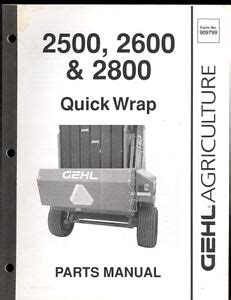Gehl 2500 2600 2800 quick wrap parts manual. - Avaya ip office voicemail pro manual.