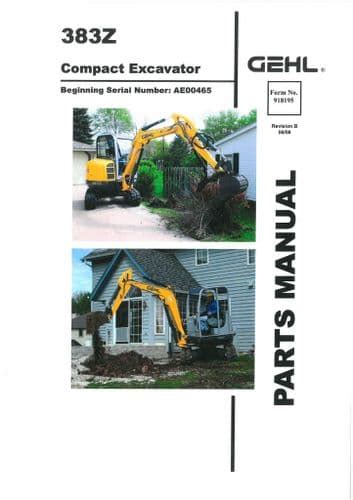 Gehl 383z mini compact excavator parts manual download. - The freedom movement in indian fiction in english.