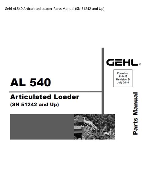 Gehl 540 articulated loader parts manual sn 51242 and up. - Managerial accounting garnison 13. ausgabe lösungen handbuch kostenlos herunterladen.