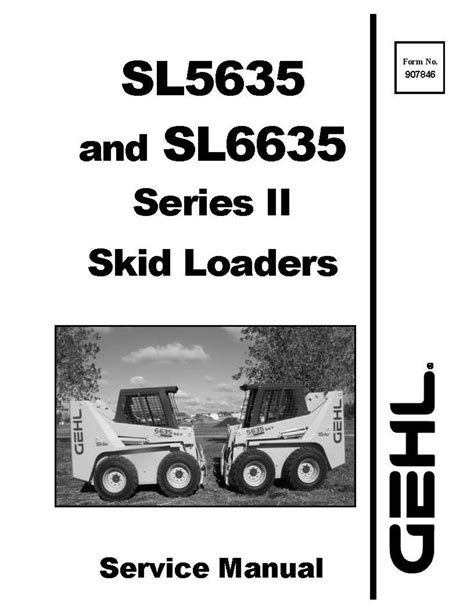 Gehl 5635 6635 skid steer parts part ipl manual. - Documentation internationale de recherche routière (dirr) =.
