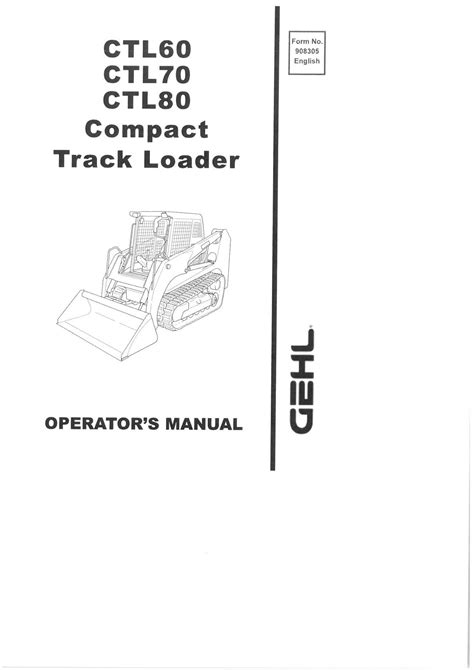 Gehl ctl60 70 80 compact track loader engine parts manual. - Ingersoll rand zx75 zx125 load excavator service repair manual download.