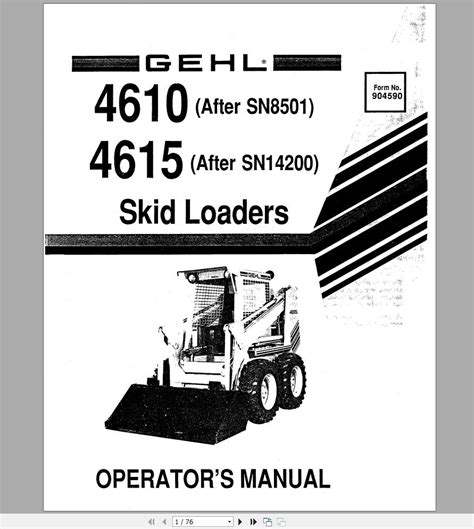 Gehl manuale di riparazione skid steer 4610. - Chemistry matter change study guide answers 10.