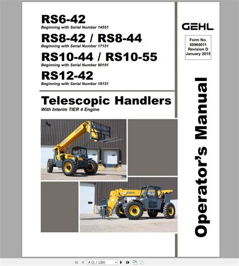 Gehl rs6 rs8 telescopic handler parts manual. - Solution manual introduction to geophysical fluid dynamics.