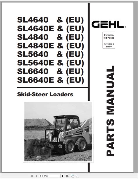 Gehl skid steer 5640 service manual. - Komatsu service pc20mrx 1 shop manual excavator repair book.