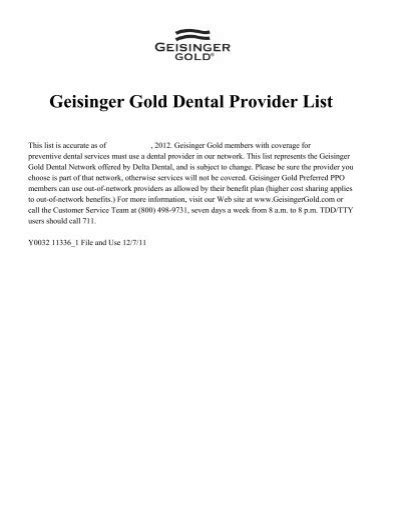 efits, please call Geisinger Gold Secure 1 (HMO S