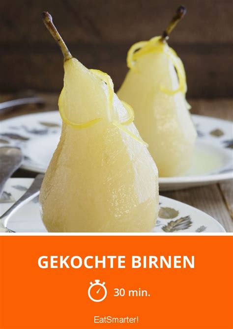 Gekochte birnen gesund