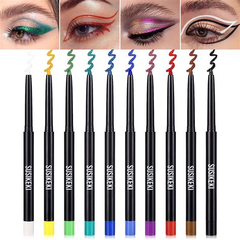 Gel eyeliner pencil. For a seamless, no-skip glide, press the pencil as close to your lash roots as possible. With liquid eyeliner formulas, you can create thin or thick strokes depending on how much pressure you apply: Press lightly to create a thinner line, and add slightly more pressure to create a thicker, more dramatic line. 