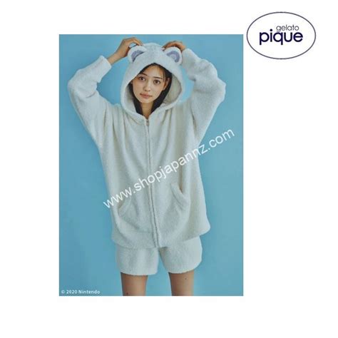 Gelato Pique 20Aw Collect Animal Crossing Character Hoodie Zip …