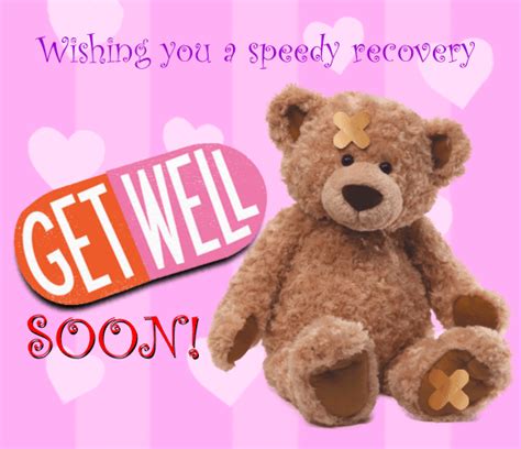 Gell well soon. Sending well wishes. Sending extra prayers your way. Hope you feel better. Sending lots of love. Sending hugs and kisses. The preferred version is “wishing you a speedy recovery.”. It’s a great phrase because it’s not as common as “get well soon,” and it still shows that you care. It also shows that you hope someone “speeds” up ... 