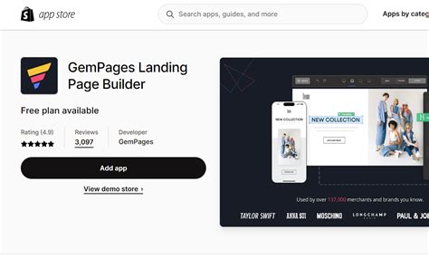 GemPages Powerful Page Builder by GemPages Shopify App