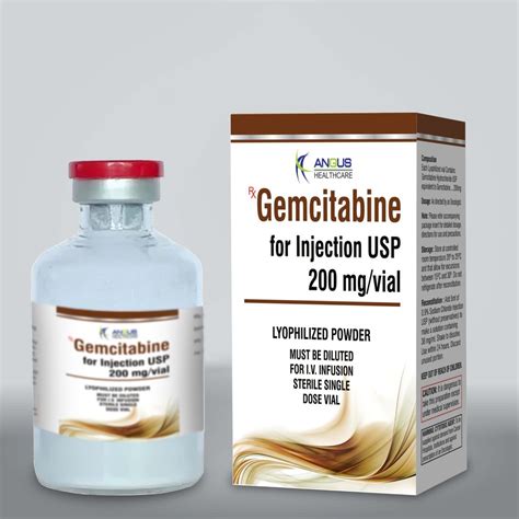 Gemcitabine Injection Ip 200 Mg at Rs 1000/vial