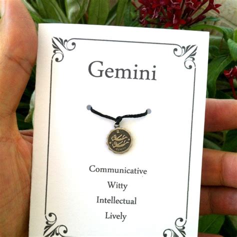 Gemini Birthday Gift Etsy