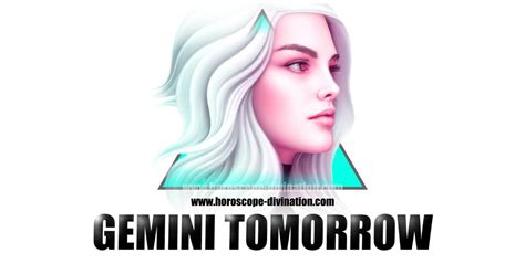 Gemini day after tomorrow horoscope. Gemini Daily Horoscope: Free Gemini horoscopes, love horoscopes, Gemini weekly horoscope, monthly zodiac horoscope and daily sign compatibility 'Here we have the communal Gemini creature in its natural habitat.' With today's Moon-Mars mashup, your People Person Mode is in full swing. It's time to summon a collaborative … 