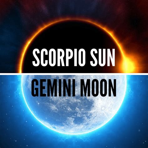 A Gemini person with a Scorpio rising may experience very deep thoughts that are not always pleasant. This Gemini person will have a life where challenges are sent there way and much transformation must occur. In general, this Gemini will have dark features – dark hair, often jet black and dark eyes and skin that can tan very easily or is ...