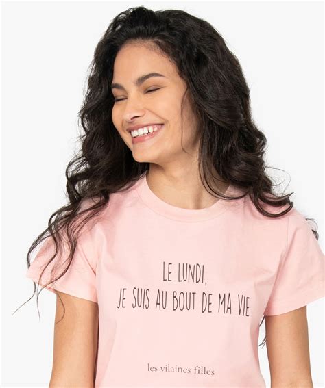 Gemo vetements tee-shirt femme a col v et manches courtes …