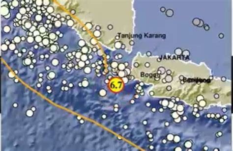 Gempa depok hari ini