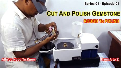 Gemstone cutting and polishing course.  Our unique program can make you into the gem cut...