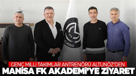 Genç Milli Takımlar Antrenörü Altunöz’den Manisa FK Akademiye ziyarets