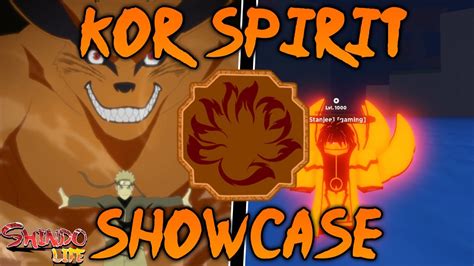 Oct 31, 2022 · 1. After you find a Tailed Beast Spirit Scroll, you can unlock it in the modes tab in the game. To access the modes tab, click the ‘M’ key in the game, select the ‘Sub-Ability’ tab, and scroll down to [MODE] to see all the modes in the game as well as the ones you’ve unlocked. After you’ve unlocked and equipped a tailed best spirit ... . Gen 2 kor tailed spirit