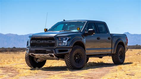 Gen 2 raptor. Capable of 18″ of wheel travel paired with Deaver springs and RPG shackles. Retains more bed space than any competitor. Semi-gloss Black powder coating. Shock Size. Choose an option 3.0 (1/2" Bolt Hole) 3.5 (5/8" Bolt Hole) Clear. Add to cart. SKU: N/A Categories: F150 Suspension, Gen 2 ('17-20) Ford Raptor Suspension Kits, Gen 2 ('17-20 ... 