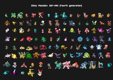 Gen 4 pokedex. Pokémon Listings. National Pokédex | 001-151 | 152-251 | 252-386 | 387-493 | 494-649 | 650-721 | 722-809 | 810-905 | 906-1025 This is a list of all the Pokémon from Generation 6. There are 72 Pokémon in this generation. Click the image to go to the Pokédex for the latest games. 