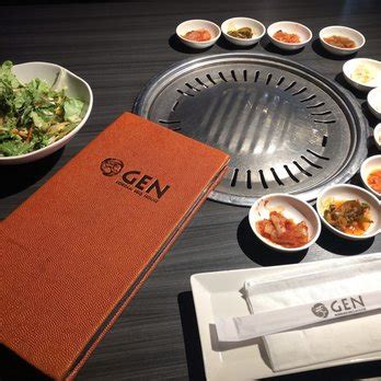 Gen korean bbq northridge. Specialties: Enjoy more than just delicious food. We're about the experience. Korean culture has taken the world by storm and at the forefront is the unapologetically bold Gen Korean BBQ House. With our vibrant atmosphere and menu based on authentic but modern Korean recipes, it is no surprise that people are willing to wait in line for over two hours just to get a taste of our All-You-Can-Eat ... 