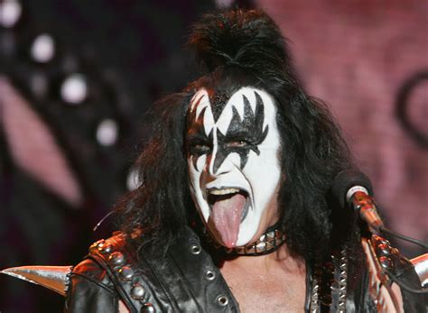 Gene simmons tongue. Gene Simmons: Rightfully so, proudly so, gratefully so. If you have the self-respect, integrity, pride in what you do, you want to go out on top. ... I’ll take a sip, [sticks … 