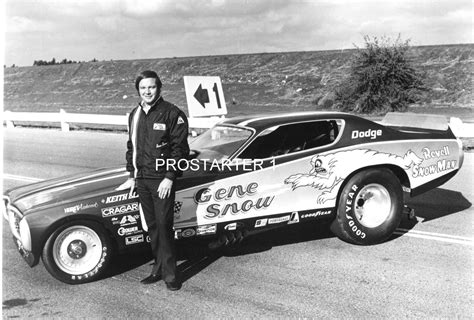 Gene snow drag racer obituary. Following a winless 1995 campaign, Amato slipped to 10th in the standings, but with new crew chief Jimmy Prock, he won 18 more titles from 1996 through 2000. In addition, Amato continued to make drag racing history by producing the sport's first 4.5-second pass, 4.595, at the 1996 Western Auto Nationals in Topeka. 