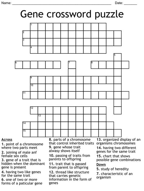 Gene variants crossword. Things To Know About Gene variants crossword. 