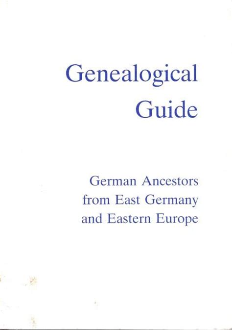 Genealogical guide to german ancestors from east germany and eastern europe agoff wegweiser english edition. - 2005 harley davidson screaming eagle electra glide service manual.
