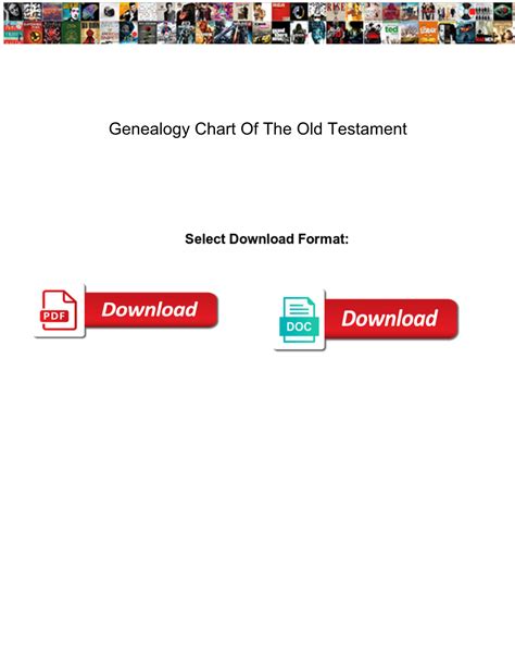 Genealogy Chart of the Old Testament DocsLib
