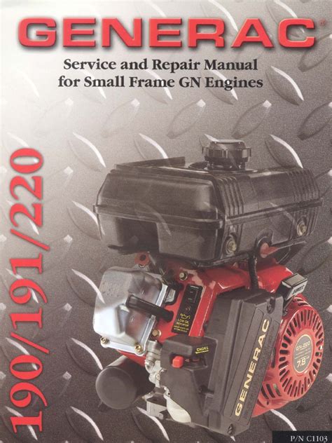 Generac 190 191 220 engine service repair manual download. - Renault 16 and 19 litre diesel engines for renault extra and renault 5 from 1989 engine manual.