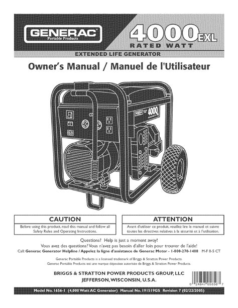Generac 4000 xl portable generator manual. - 2004 honda cbr1000rr manuale di riparazione.